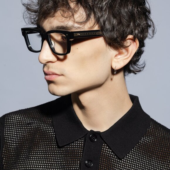 Valentino V-ESSENTIAL I VLX-121B Eyeglasses Brown Swirl 51mm Square Frame - Picture 3 of 10